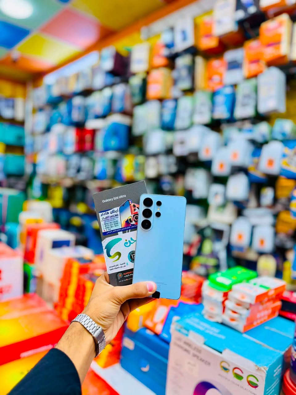 متـوفر
SAMSUNG S26 Ultra
ذاكره 256 GB
اللون السمائي ( البحري )
الاصلي الضمان 

السعـر 🔥❤️‍🔥

للتواصل:***********
للتواصل:***********

العنوان: ذي قار _ قلعه سكر _ الشارع الرئيسي _ مقابل المقهى الرياضي
