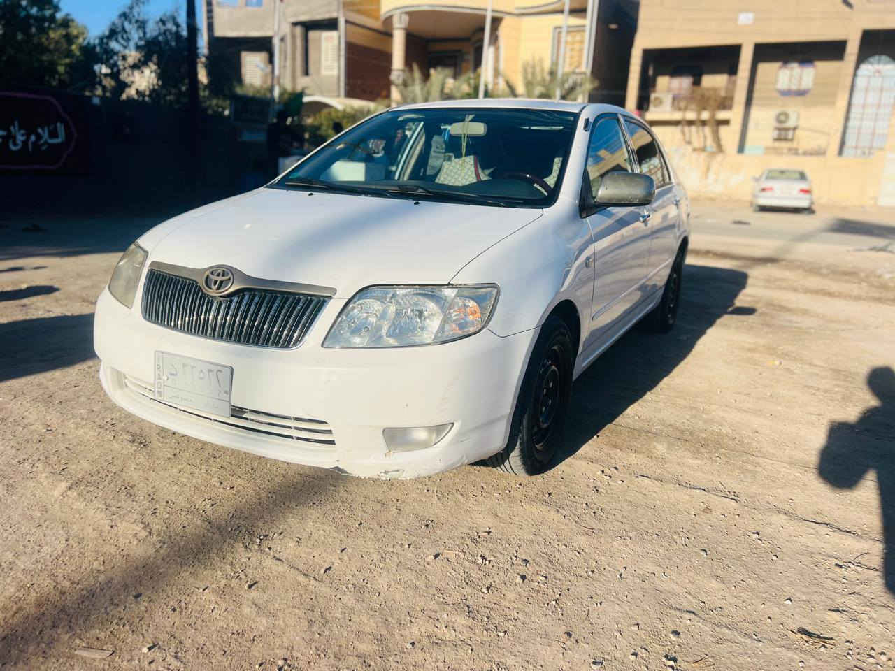 كورلا 2007 خليجي مكفوله 
محرك حداديه  تبريد جاهزه
رقم بغداد مشروع وطني 
مكان ناصريه الاسكان الصناعي 

***********
