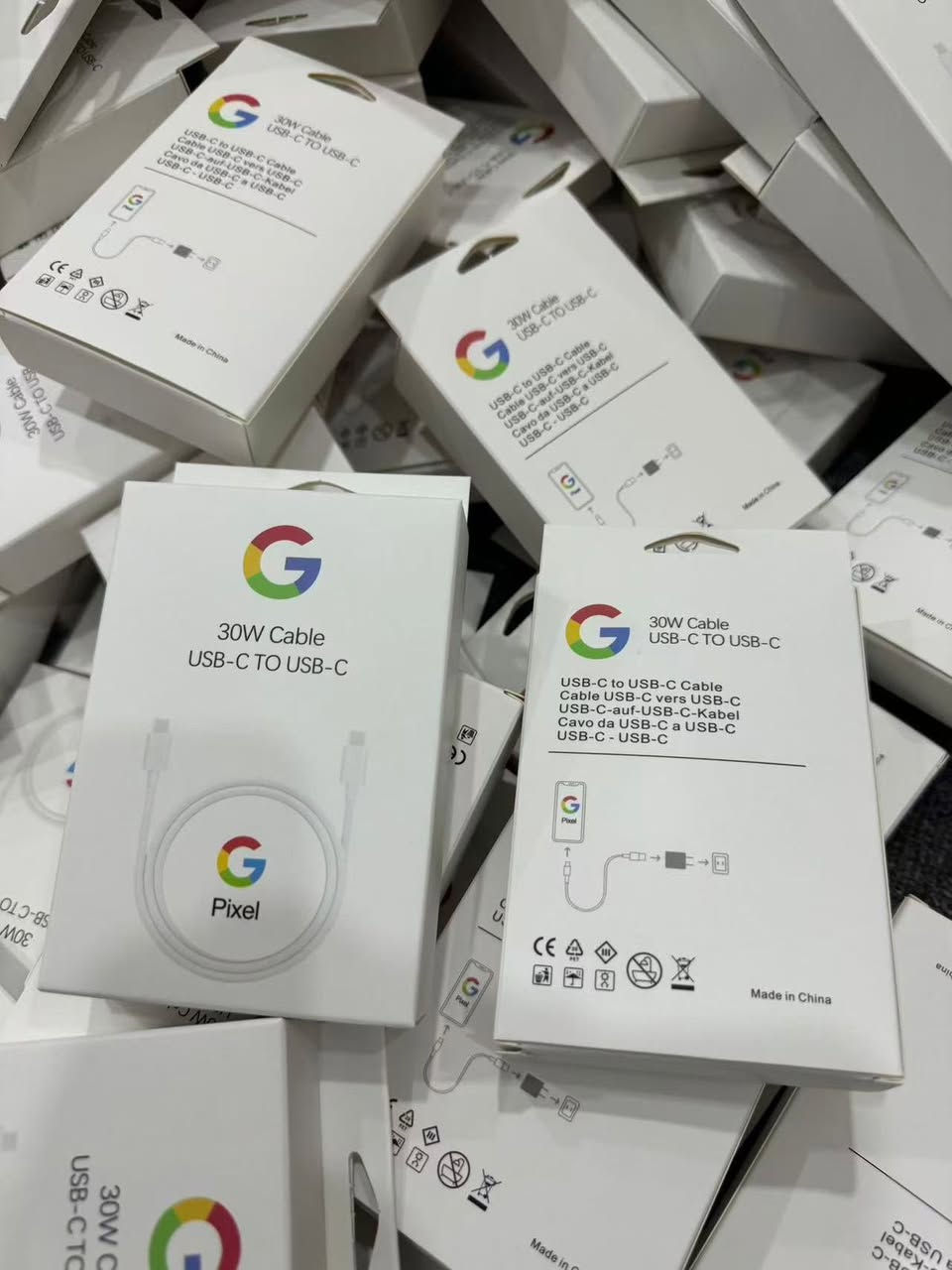 Charger Google Pixl 30W
Cablle Google Pixl Orginal

شەحنوو کێبڵی ئەسڵی گۆگڵ پێکسڵ بەردەستە

*********** واتسئاپ
