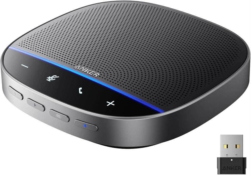 📢 للبيع: مكبر صوت المؤتمرات الاحترافي Anker PowerConf S500 🎧

هل تعاني من جودة الصوت السيئة والتشويش أثناء اجتماعات الأونلاين؟ حان الوقت لترقية أعمالك مع أقوى مكبر صوت للمؤتمرات من شركة Anker العالمية! 🌟

الجهاز المثالي للمكاتب، غرف الاجتماعات، والعمل عن بُعد (Home Office).

✨ أبرز مميزات الجهاز:
صوت نقي كريستالي: مدعوم بتقنية VoiceRadar™ 3.0 لعزل الضوضاء المحيطة تماماً والتركيز على صوت المتحدث فقط.

تغطية 360 درجة: يحتوي على 4 ميكروفونات ذكية تلتقط الصوت من جميع الاتجاهات (يغطي غرف تضم حتى 12 شخصاً).

بطارية خارقة: تدوم حتى 16 ساعة من التحدث المتواصل بشحنة واحدة.

سهولة الاتصال: يتصل بلمح البصر عبر البلوتوث، أو كابل USB-C، أو قطعة الـ Dongle اللاسلكية المرفقة للكمبيوتر.

توافق رسمي: معتمد من Zoom و Google Meet ويعمل بكفاءة عالية مع Microsoft Teams.

📦 الملحقات المرفقة:
مكبر الصوت Anker S500.
قطعة الاتصال اللاسلكي USB Dongle.
حقيبة حماية مخصصة للتنقل.
كابل الشحن والتوصيل USB-C.

📍 الموقع/التوصيل: يتوفر توصيل لجميع محافظات العراق🇮🇶

📞 للتواصل والطلب: أرسل رسالة خاصة للصفحة أو  على الواتساب 
 
واتساب / ‭***********‬

#Anker_S500
#Anker #سماعات_Anker #إلغاء_ضوضاء #مكالمات_واضحة #جودة_صوت #تسوق_اونلاين
