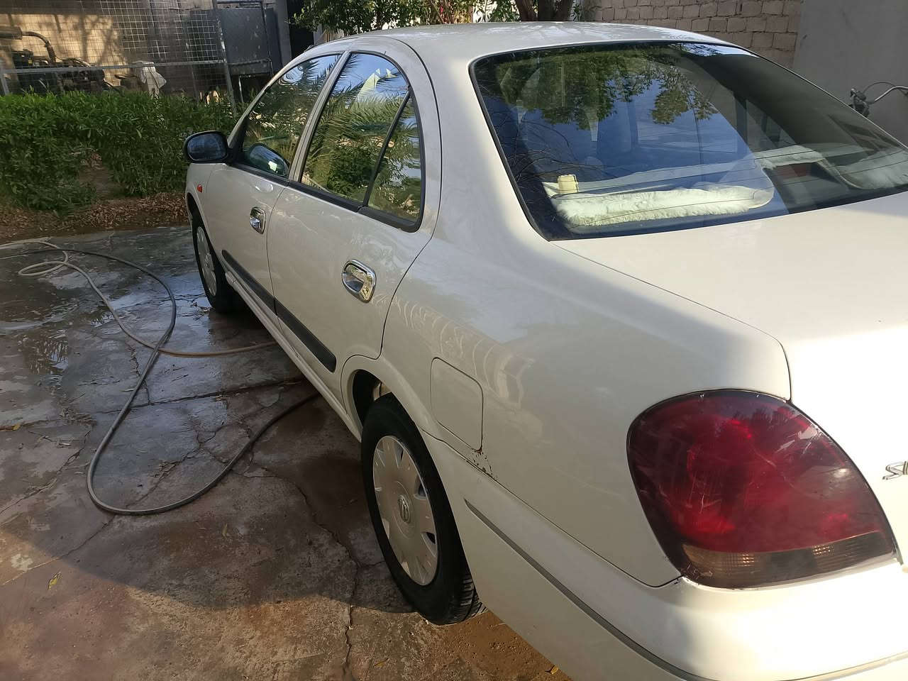 السلام عليكم 
السعر 85وبيه مجال 
للبيع نيسان صني ياباني 2006 
فول عادي بدون قطرة صبغ فقطع باب السكن باردة بدون معجبون رقم سيلمانيه هزه جديده براد جديد سنويه 2030 ماكن السيارة ديالى السعديه لتواصل على رقم فقط ***********
