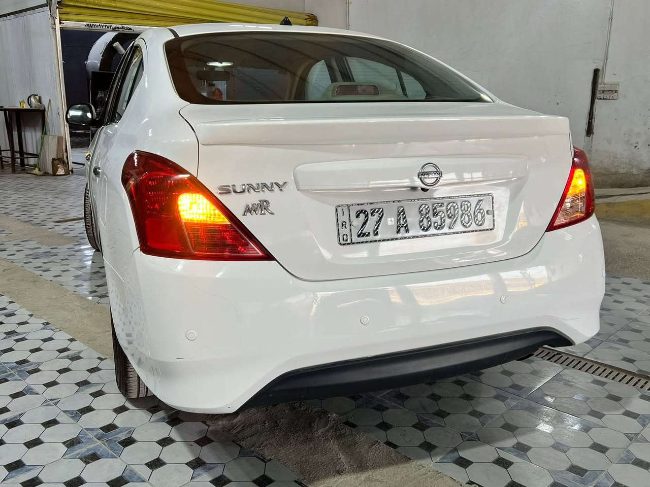 نيسان صني موديل 2023 ذي قار معوقين ضررها الجاملغ الامامي جهه العبري وهلال الجاملغ الخلفي سعرها 120 الهاتف***********
