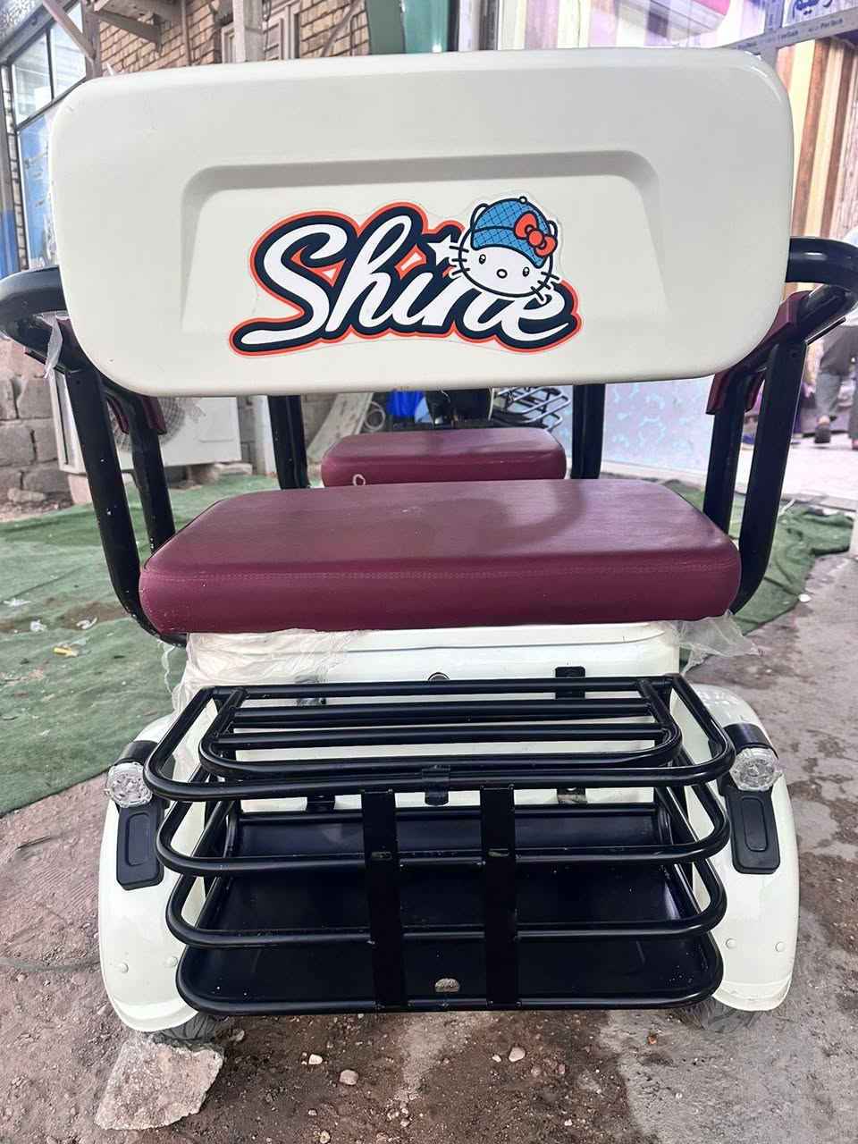 دراجه كهربائيه نضيفه استعمال قليل السعر (٩٨٠ الف) المكان حي القدس للتواصل ***********
