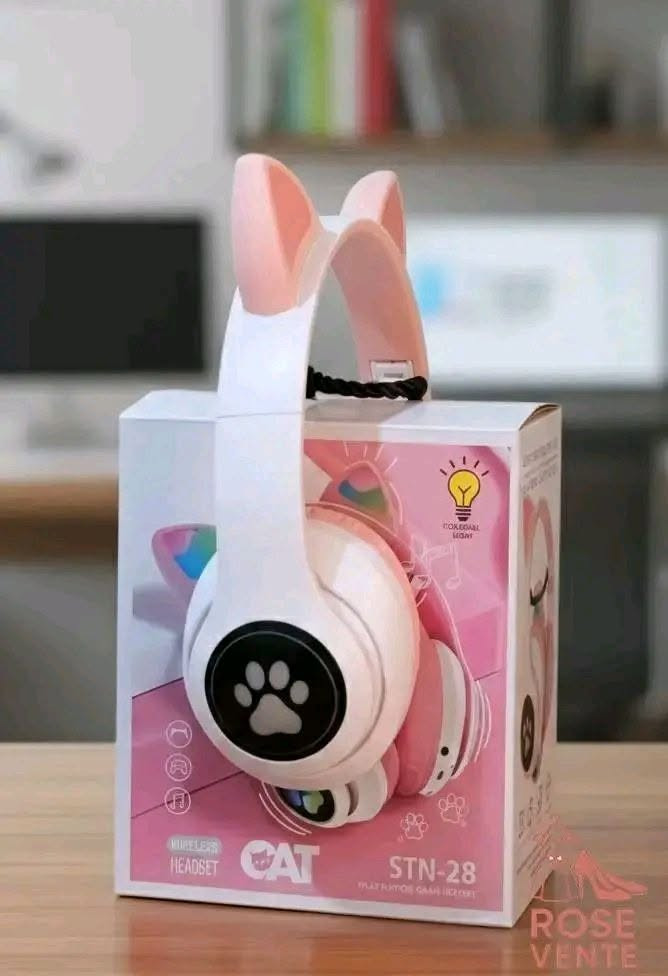 #150_الف 🥰🥰🥰
📢 سماعة الرأس اللاسلكية للأطفال CAT STN-28 🎧🐱
🌈 تصميم لطيف بآذان القطط مع إضاءة LED ملونة تضيف المرح لطفلك
🔊 صوت نقي + اتصال مزدوج (Bluetooth / AUX)
🔋 بطارية تدوم لساعات من الاستخدام
🎶 دعم بطاقة Micro-SD لتشغيل الموسيقى مباشرة
💡 مريحة وخفيفة الوزن – مثالية للدراسة واللعب
✨ خلي طفلك يستمتع بصوت ممتع وتجربة مرحة مع سماعة CAT STN-28 ✨


**إذا كنت صاحب هذا الإعلان وتريد حذفه لأي سبب، رجاءا أرسل رسالة إلى الدعم الفني**