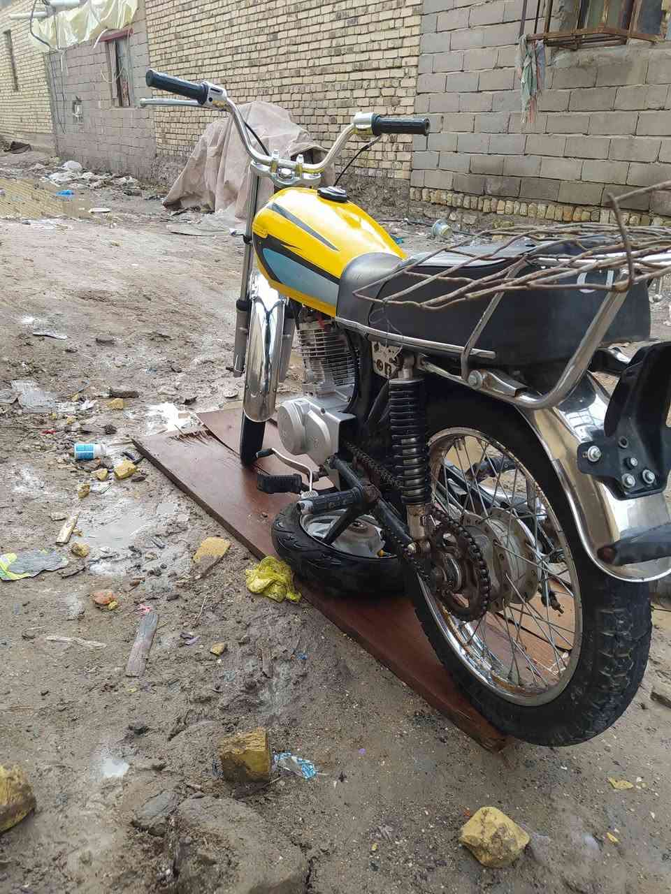 سلام عليكم دراجه شاصي ارشه ومحرك سيجي نامه مفتوح نضافته كدامك اوراق أصولي السعر 450 وبيه مجال المريضه طبكو عله صفحه لتواصل رقمي ***********بي واتساب مكاني ناصريه حي الشهداء
