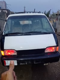 كيا بستا البيع  الموديل 1992 كير محرك اكسن  كهربائيات تايرات غرفه كوله...