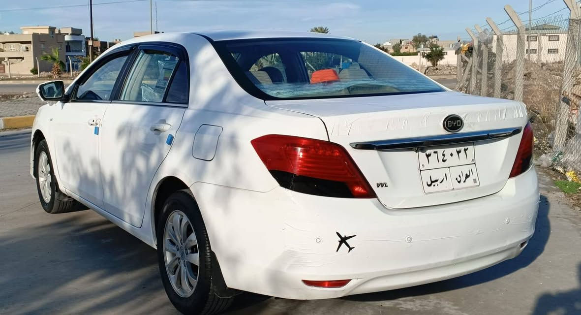 بي واي دي F5 للبيع موديل 2014 دفتر بانزين بيها سنوية خلصان  سنة سعرها 61 بيها مجال بسيط عنوان كركوك طريق بغداد *********** تفاصيل اكثر خابر تدلل شرط تحويل أو وكالة سيارة اب اسمي *********** كركوك, العراق
