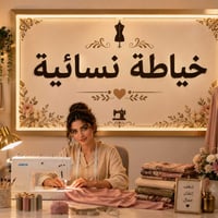 هلاو حبيباتي الي تحتاج خياطه شغلها حلو ومرتب وذواقه انصحكم بهاي البنوت...