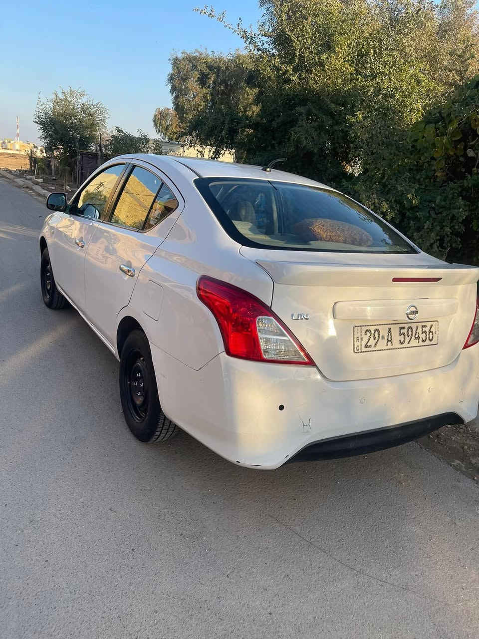 نيسان سني موديل ١٩. للبيع. 
مكان السياره كوت واسط الحادث كما موضح في السونار 
رقم واسط. دولي. السعر 105 مع المجال ***********
