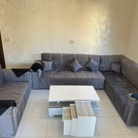 طقم كنب • ٧ مقاعد • قماش ووتر بروف