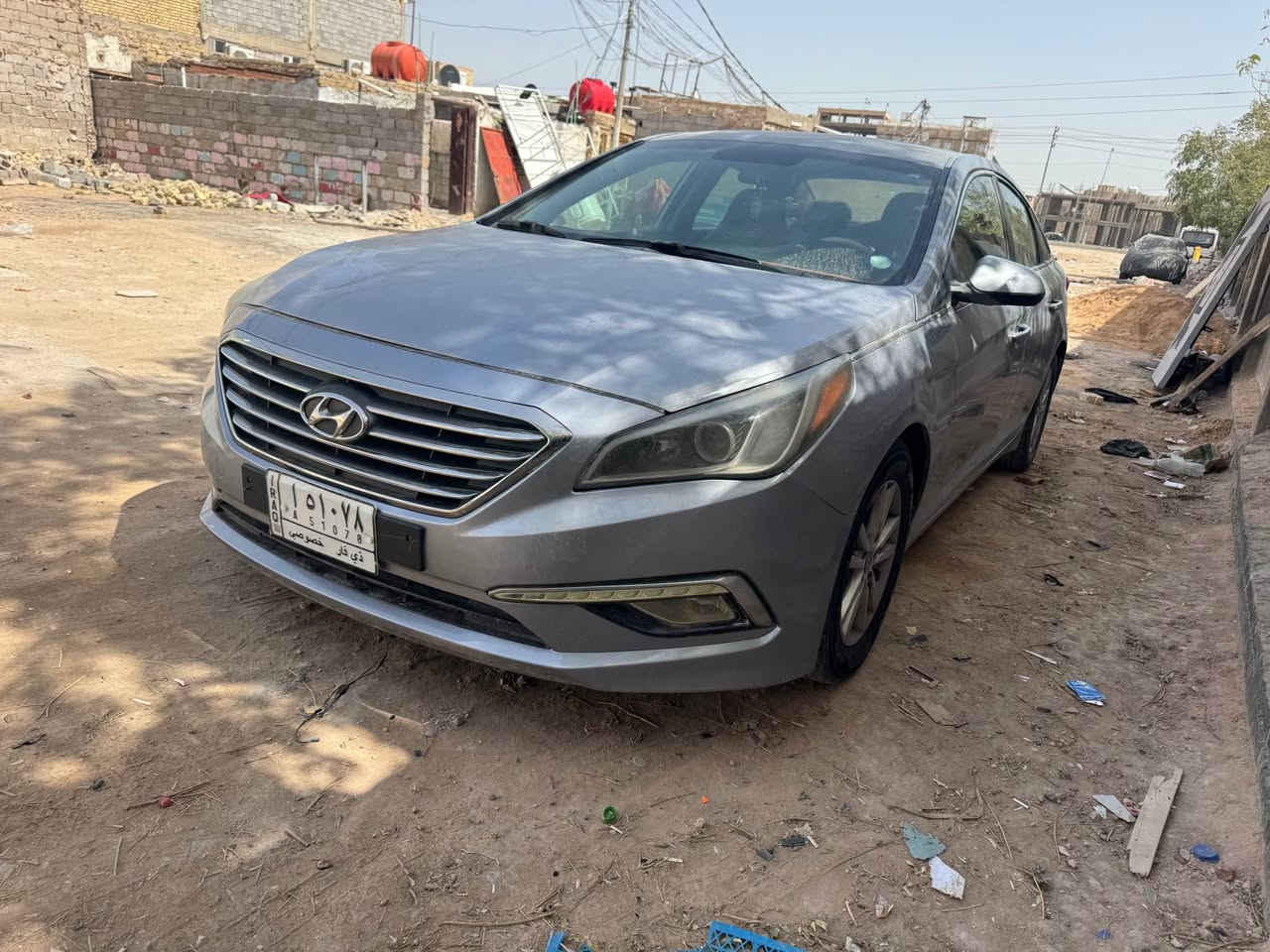 للبيع سوناتا ١٧ وارد أمريكي حادث جاملغ الخلفي فقط السيار بيه صبغ احزام اثر شخوط  وعندي تصوير فيديو قبل الصبغ السعر 90 ورقه  مكاني بلنجف 
*********** النجف, العراق
