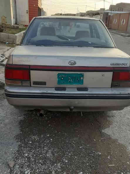 سوبارو للبيع 
موديل ١٩٩١ ذهبي 
گير ومحرگ نظيف 
٤ سرندر 
جامات كهربائية 
وكالة وتحويل 
السعر ١٦ ورقة 
كابون بانزين 
***********
