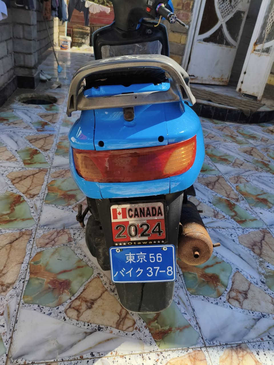 فراشه للبيع
الدراجه فحل دسك 
مكينه مفتوحه شغل درجه أوله 
كهربائيات كله شغاله لايت أشاير يمنه يسره يصطاب حساس بريك سلف هورن تاير جديد توه شاده دبلات جدد كفراته زلغ ما بيهن مكاني قضاء المدينه بني منصور سعر 400وبيه مجال كلش قليل 
رقمي ***********
