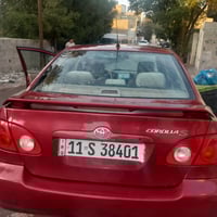 كورولا • ٢٠٠٨ • حادث خلفي