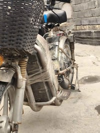 دراجة كهربائية • بطاريات جديدة • الكرمة