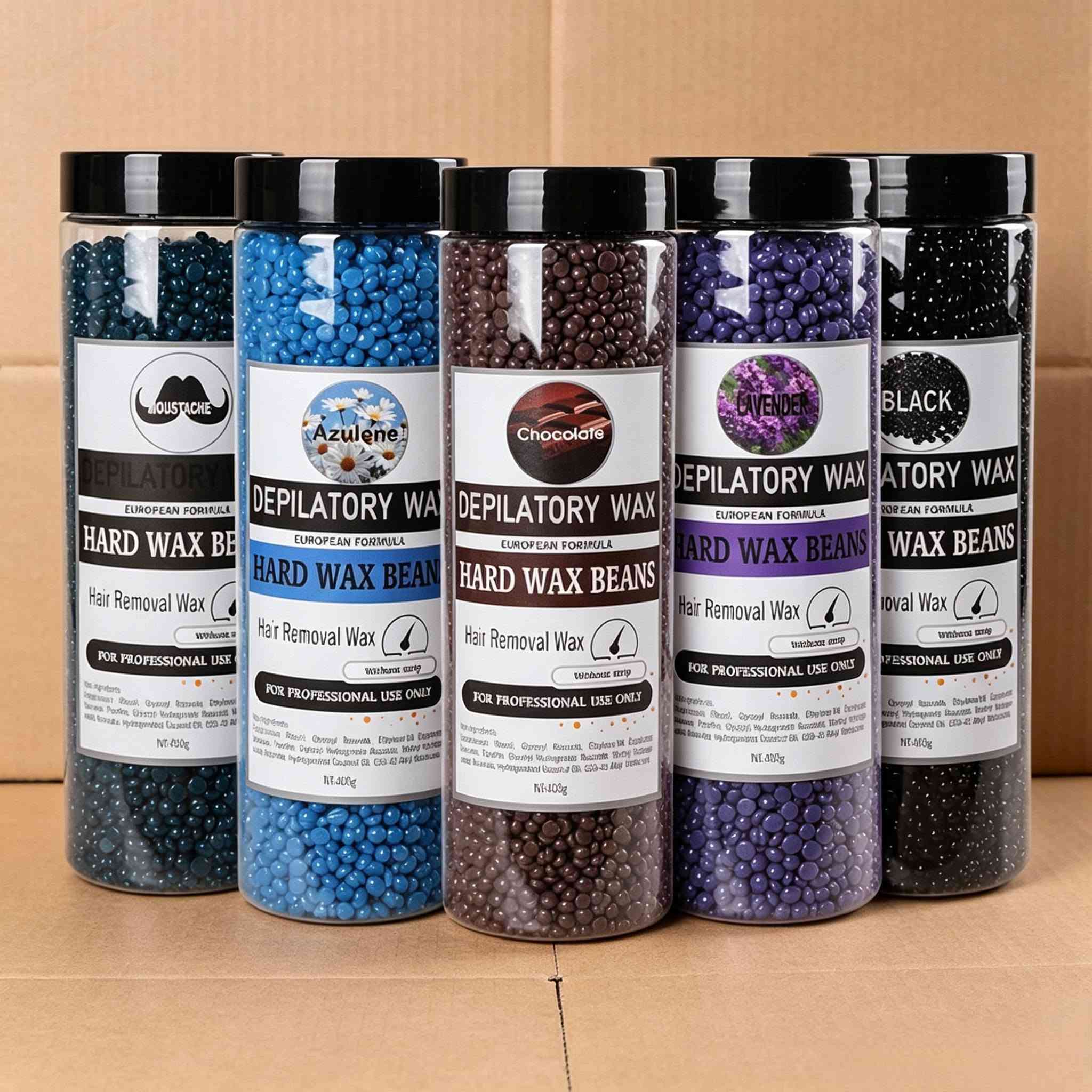 Premium Hard Wax Beans 400g Bottle✨
 
No wax strips needed! Premium solid depilatory wax beads for full body hair removal
Gentle low-melting formula, skin-friendly for salon & home spa use
Long-lasting clean hair removal, smooth soft skin after every wax session
Perfect for arms, legs, bikini, facial & sensitive areas, multi-scent available
WhatsApp/WeChat: +86 19988219234
#HardWaxBeans #WaxBeans #SoftWax #WaxOil #DepilatoryWax #HairRemovalWax #HotWax #ColdWax #HoneyWax #SugarWax #Beeswax #WaxKit #HomeWaxing #ProfessionalWax #SalonWax #SpaWax #SalonSupplies #SpaProducts #WaxPot #WaxMelter #ParaffinWax #WaxForSalon #WaxForSpa


**إذا كنت صاحب هذا الإعلان وتريد حذفه لأي سبب، رجاءا أرسل رسالة إلى الدعم الفني**