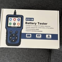جهاز فحص بطاريات • جديد • مع عدة
