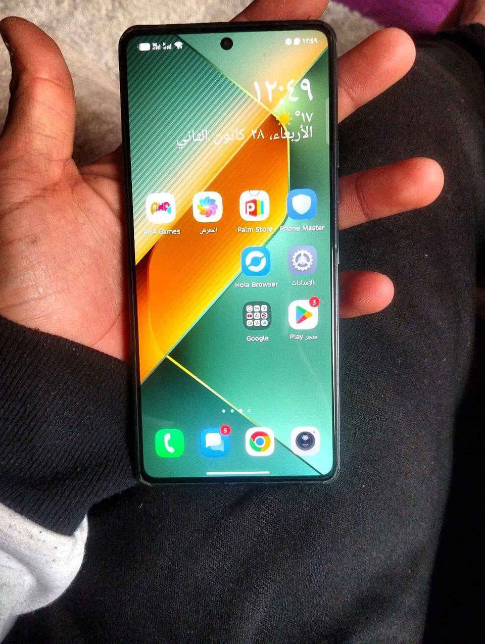 TCNO POVA 6 pro 5G جهاز كلش نضيف فقط وكع مني و وكعت قطعه من الإطار مثل ما موضح بل صوره.  ذاكره 256 عشوائيه 24.  بطاريه 6000.  شحن سريع 70واط تنسه الشحن. . بوبجي 60 فريم سلس شاشه120هرتز  جدا  السعر 170وبي مجال بسيط مكاني بغداد ابو غريب  *********** واتساب او اتصال. فقط جهاز
