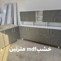 كاونتر MDF • مترين • سنك ١٢٠سم مرمر