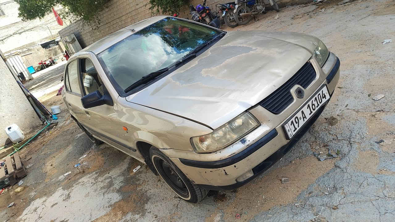 السلام عليكم
سيارة سمند موديل 2009 استيراد خاصه 
كفالة عامة من صبغ وتبديل
المحرك جديد كامل والكير كفالة
كهربائيات كلهة بلاد ماملعولب بيهة 
السيارة خير من الله السعر 37وبيهة مجال للشراي (***********) واتساب
