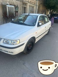 سمند خصوصي2011 رقم بغداد انكليزي  هزه جديده السياره مابيها اي نقص  مصب...