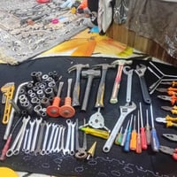 عدة أدوات • دريل شحن • الضباط معامل الكاشي