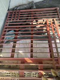 شباك حديد • ٢م×٢٫٥م • جبلة