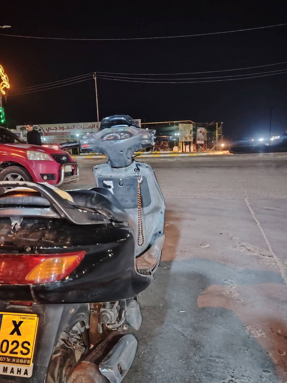 سلام عليكم دراجه فراشه للبيع حاويه ما صارله شهر من طالعه مكفوله ولشراي يتصل عليه ***********
