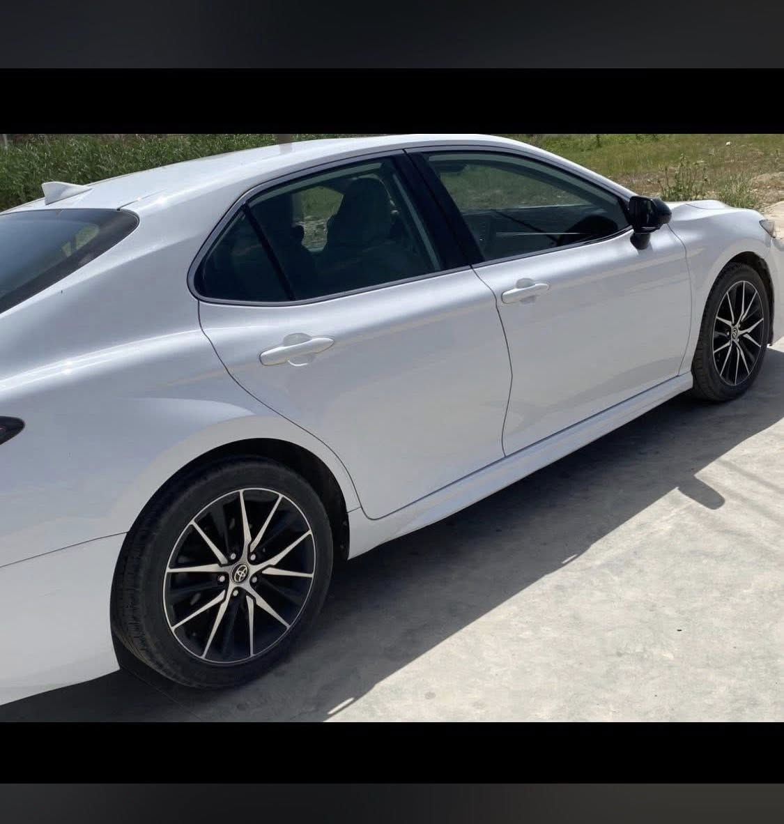 سلام عليكم ..
كامري 2022  SE  رقم اربيل الجديد 

اللون ابيض 

سنويه جديد رقم انكليزي 

معروفه مواصفات الاس اي من 

سلايت 

وتشغيل عن بعد

وثلاث انضمة قياده سبورت نورمال وايكو

بصمه 

وهوايه مواصفات ايضا معروفة

السياره باسمي شرط التحويل 

وبي بطاقة بانزين

كير ومكينة وتبريد شرط 

ضرر السياره صفحه السايق والسونار منزله ويه الصور

تبديل بلادي قطعتين البيبان طرف السايق

صبغ ومعجون 3 قطع ونص 

جاملغ امامي سايق والبونيد والجاملغ الخلفي ونصف جاملغ امامي السكن 

جميع التفاصيل مذكوره اخوان مكان السياره كركوك 

سعره 168 ورقه وبي مجال كلش بسيط

***********
