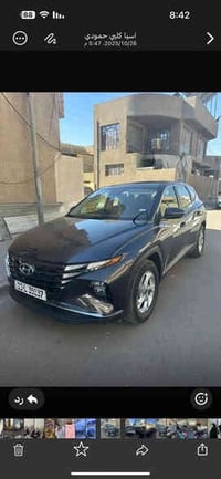 توسان ٢٠٢٢ وارد امريكي حادث موضح بلصور تبديل جاملغ فقط وتعديل حافه الب...