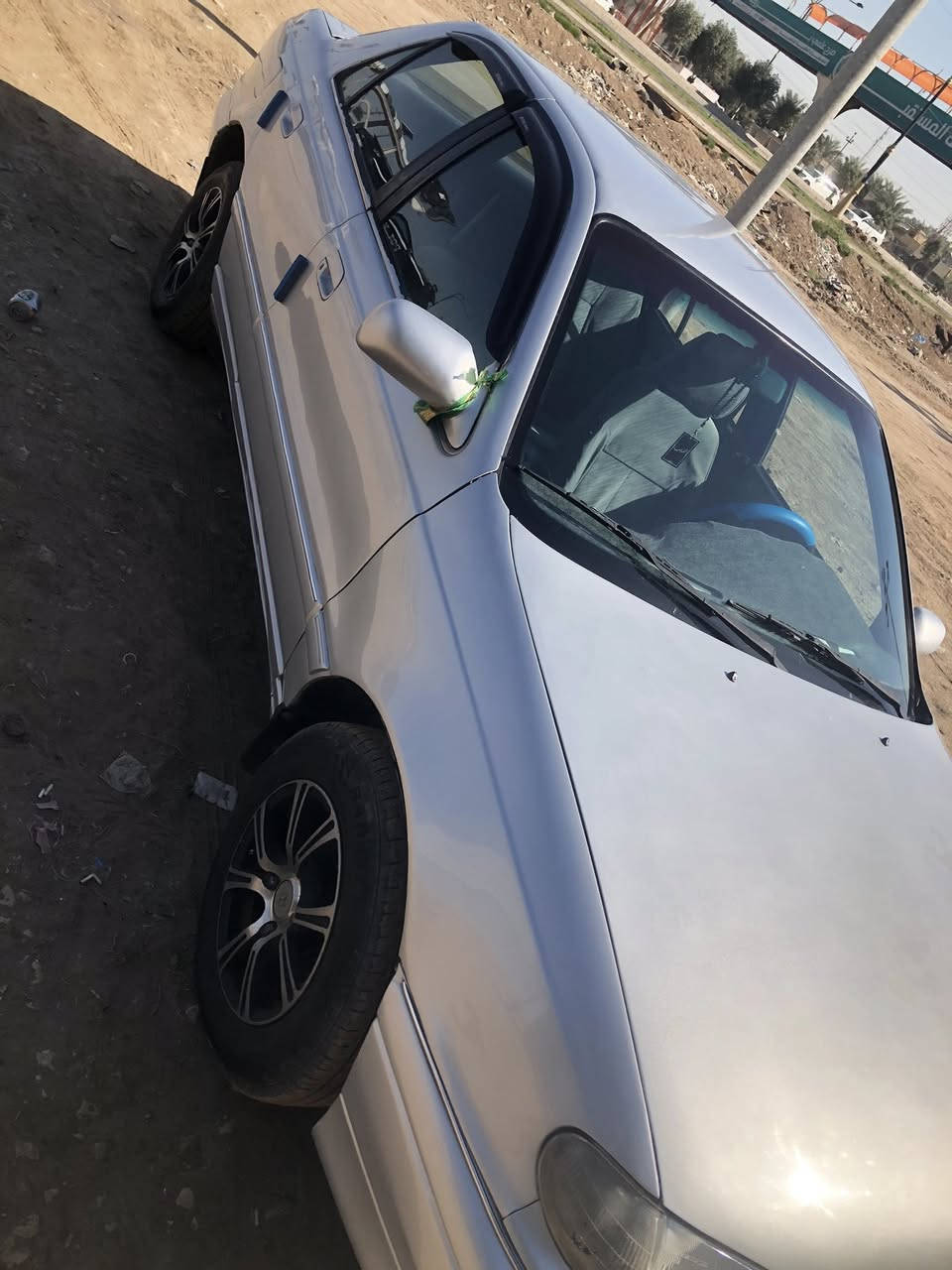 سلام عليكم ساره النتره موديل 93سياره نضف من الصوره حساسات كله شغاله تخم تاير جديد رقم بغداد السنويه 31هزه جديه صارله شهرين السعر 45وبيه مجال شي قليل رقم تلفون *********** مصبوغه صبغ عام جماليه لا ضربه ولا شي مكاني حله عوافي
