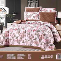 ملحف نفرين • ٦ قطع • قماش مورد