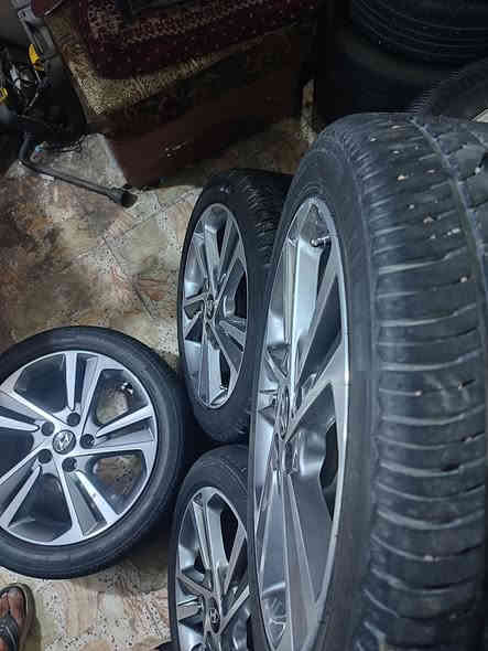 تخم ويل كب كروم كوري الاصلي ابو الختم حجم 17شرط الفحص بلبلنص لاعواج ولاتصليح فول نضافه مال النترا موديل 18يرهم جميع الكوري مع تخم تاير حجم 17.45.225نضافه 70بلميه بيع او مراوس السعر 300قفل مكاني نجف مكتب الرشيد ***********
