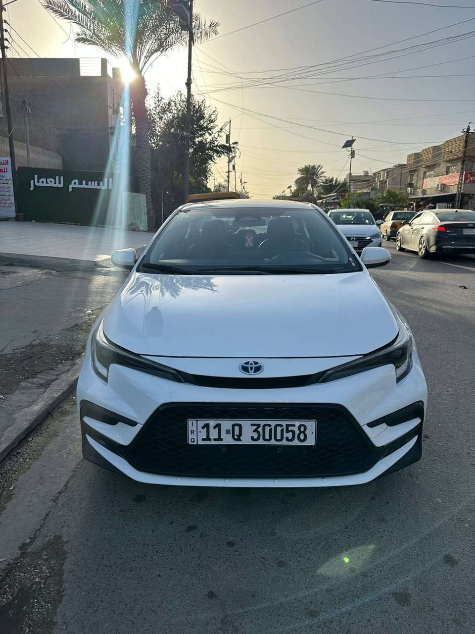 السلام عليكم
كورلا هايبرد 2024 شكل S 
ماشية 32,000
المواصفات:
فتحة سقف 
بصمه 
قطعتين تبريد 
شاشه
كامره خلفيه 
رادار امامي 
وهواي مواصفات 
السياره مكفوله من الضربة والبارد والشخط 
السعر155$ وبيها مجال بسيط 
للاستفسار:***********
