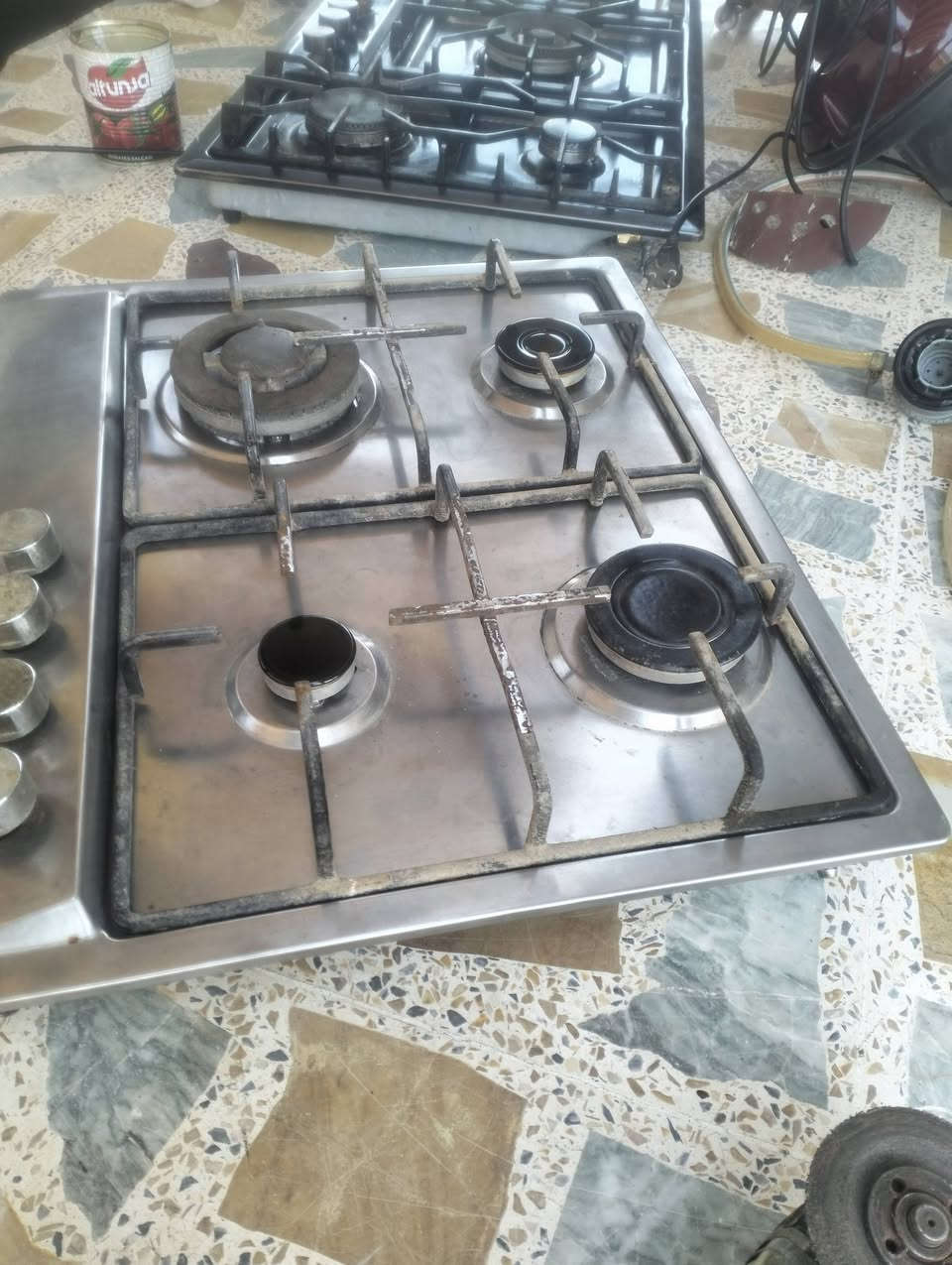 طباخ منضدي 5 عيون شرط الشغل السعر 50 الف دينار
طباخ متضدي 4 عيون شرط الشغل السعر 40 الف دينار
الصور والاسعار والعنوان كلها بالمنشور يعني ماكو داعي تدخل خاص واريد صور وتسأل على الاسعار
لايوجد بيع بالدين
العنوان 
حي الشهداء  بالقرب من اسواق سلام 
جيران صالون ريماس  تخلي بيت طارق الكرمان بظهرك وتطلع عدل
بيت وليس محل
موبايل ***********
