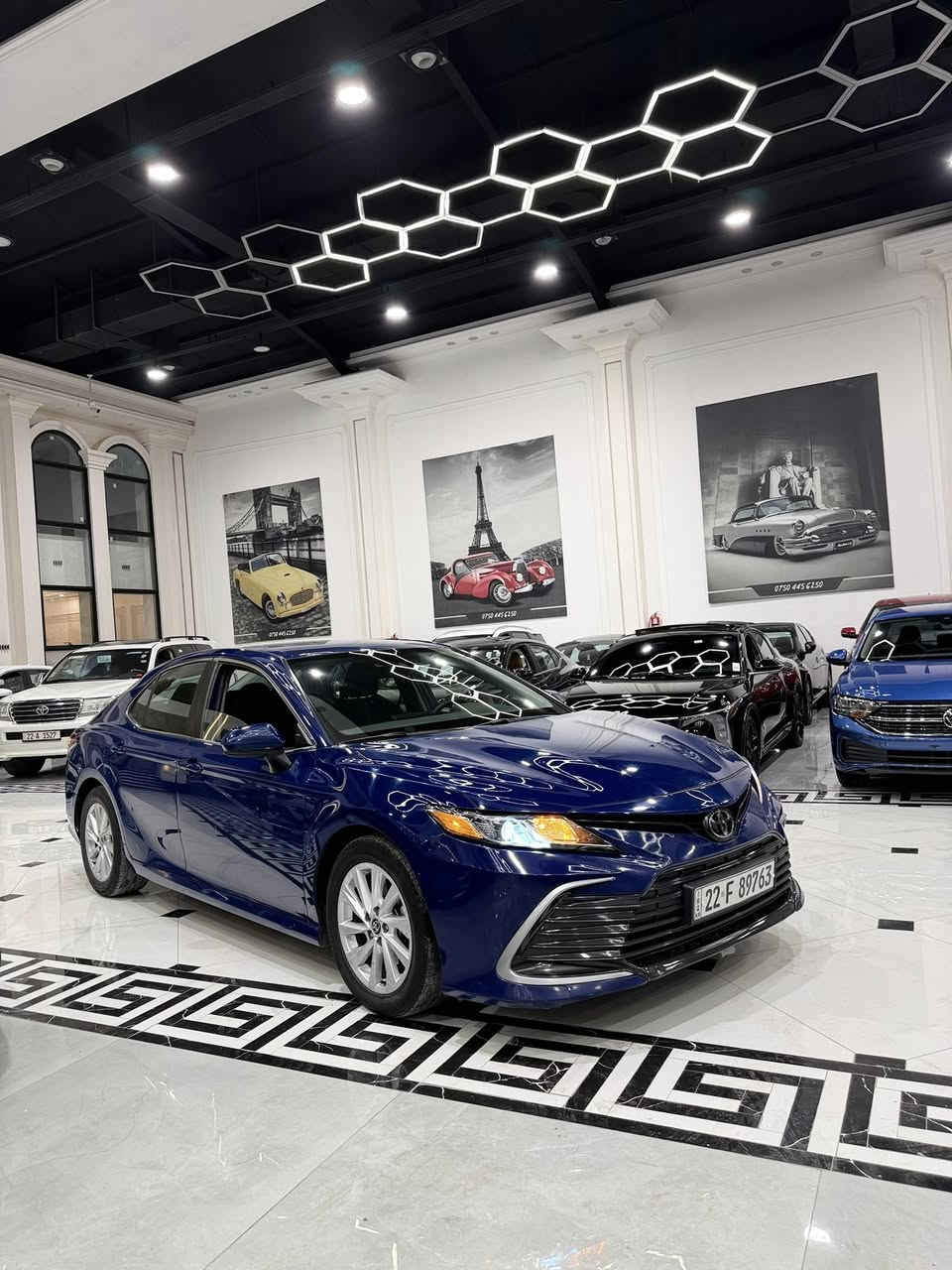 تويوتا كامري وارد امريكي موديل 2023 محرك 2.5 مواصفات LE شاشه جبيره كاميره خلفي كشنات كهربائي رادار امامي لايت زينون ويل كروم تحكم استيرن تحديد سرعه بعد هوايه مواصفات بيها سياره مكفوله من اي نواقص كله بشرط ضرر جملغ وربع باب سايق بدون ضرر داخلي بدون تعديل بدون شخوط بدون بقسات كله بشرط ارباك فقط برده طاك الباقي بجم خلف كبس سياره ماشي٥٣الف سياره مرقمه رقم سنويه جديد بشرط 
تحويل اووكاله مكان سياره إربيل شريكه ابو ظبي كارس. سعر. 182$😳🔥

*********** وتساب
***********
