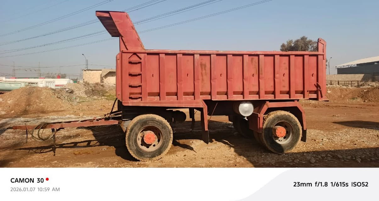 السلام عليكم مقطوره قلاب للبيع جاهزه السعر 62 استفسار اتصل ***********
