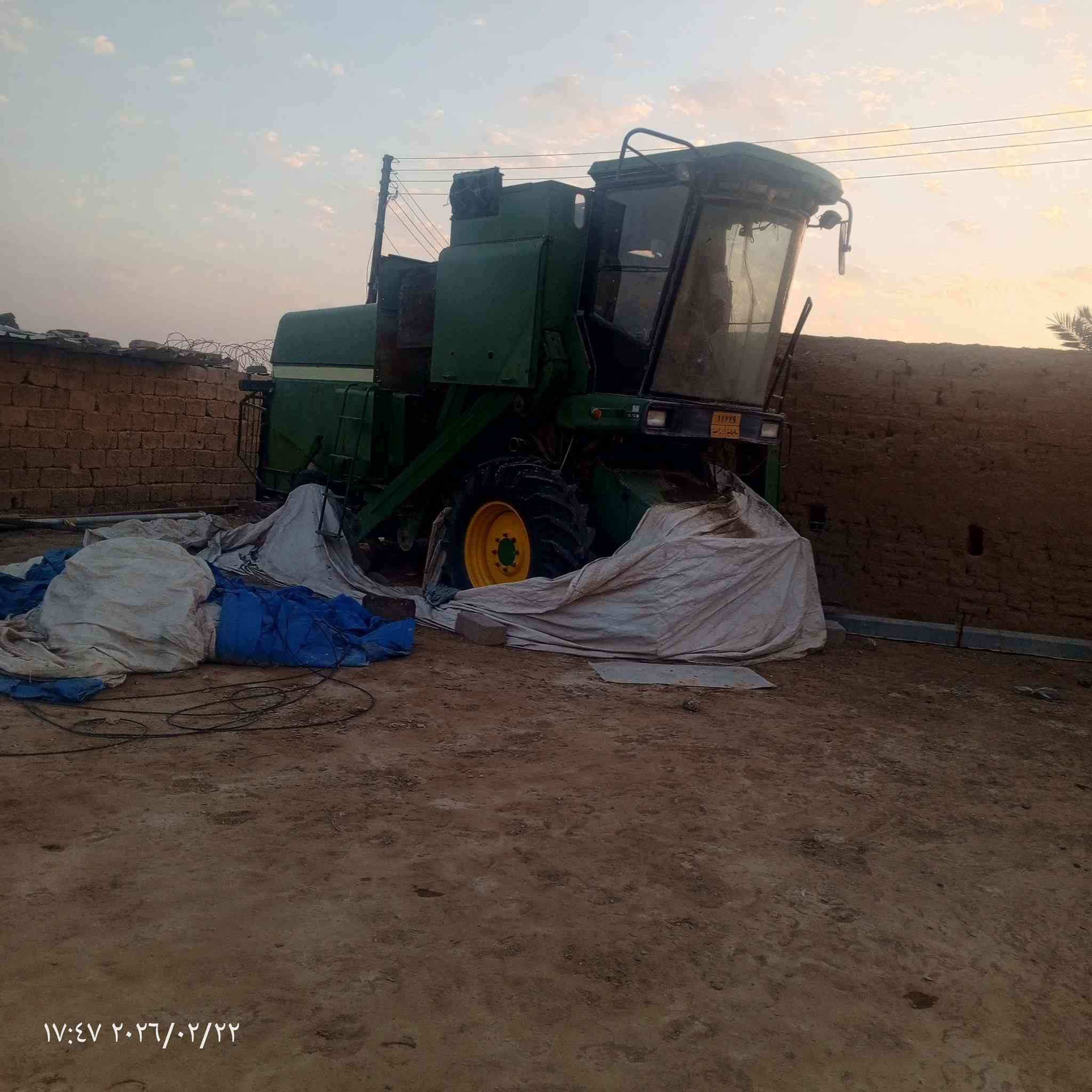 حاصده جوندير موديل 2014 البيع عنوان صلاح دين الشرقاط سعر 180 الاستفسار ***********
