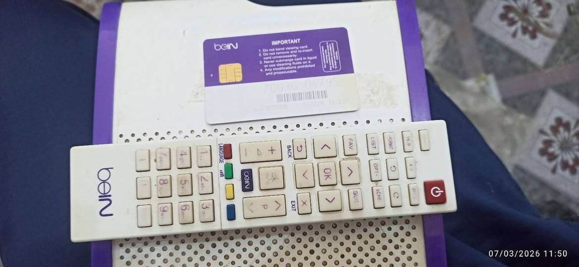 سلام عليكم جهاز بين سبورت 
السعر 20مع التوصيل


**إذا كنت صاحب هذا الإعلان وتريد حذفه لأي سبب، رجاءا أرسل رسالة إلى الدعم الفني**