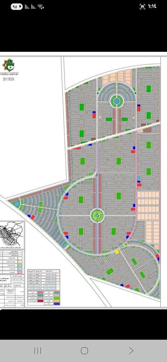 قطعه للبيع توزيع العتبه مثل ماموضح في الصور مساحه 252 متر رابع قطعه عن الركن على شارع 40 متر قطعه مميزه قريبه على مدخل المجمع السعر 120 مليون /*********** /واتساب
