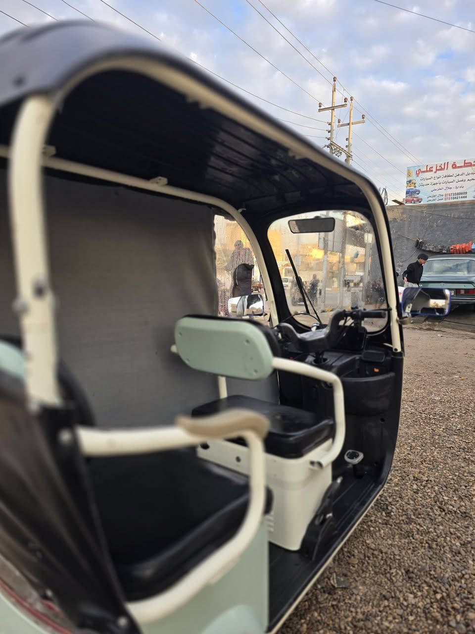 سلام عليكم تكتك شحن ل بيع نضيفه كلش ما صار اهواي  طالعه من المعرض تمشيك 45كيلو و السرعه 40 مكاني كربلاء حي العامل السوك الخير السعر مليون و 250 و بيه مجال ل طيبين 
لتواصل هاذ الرقم***********
