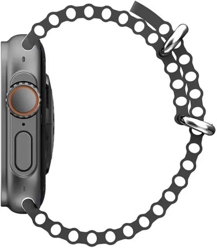 تتميز هذه الساعة الذكية بشاشة اموليد عالية الجودة مقاس 49 ملم بدقة 410 × 494، مما يوفر صورًا واضحة ونابضة بالحياة لسهولة التنقل.
هذه الساعة الذكية مزودة بوحدة معالجة مركزية قوية LC11S لمعدل ضربات القلب وعداد خطوات، تتتبع هذه الساعة الذكية نشاطك البدني ومعدل ضربات القلب وأنماط نومك بدقة.
ابق على اتصال أثناء التنقل مع اتصال بلوتوث 5.2، مما يسمح لك بإجراء المكالمات والتحكم في الموسيقى وتلقي الإشعارات مباشرة من معصمك.
قم بتخصيص ساعتك الذكية بوظائف وميزات مختلفة مثل أوضاع الرياضات المتعددة ومراقبة معدل ضربات القلب ومراقبة ضغط الدم والمزيد. بالإضافة إلى ذلك، استمتع بوقت استعداد طويل لمدة 3 أيام وخيارات تبديل قرص متعددة. النجف, العراق


**إذا كنت صاحب هذا الإعلان وتريد حذفه لأي سبب، رجاءا أرسل رسالة إلى الدعم الفني**