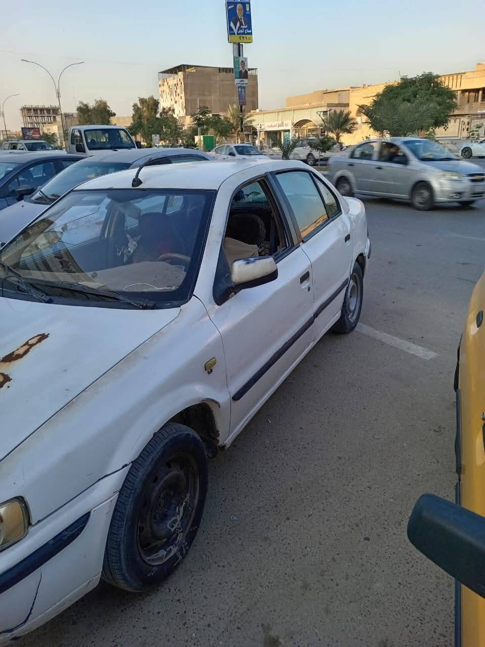 سلام عليكم ورحمة الله وبركاته سمند مديل 2010  مكينه تنقص ابيع على الموجود السياره بيها نواقص اهواي كشرها تعبان الك يمي راعي فقط مكاني نجف سعر 27/ ***********
