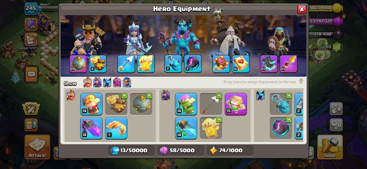 السلام عليكم
قرية تاون ١٦ ماكس كل شي جاهزة لتطوير ١٧ 
معدات فول القرية ما ناقصها شي سعرها ٦٠ الف 
مكاني الموصل
 ولباقي التفاصيل تعال خاص


**إذا كنت صاحب هذا الإعلان وتريد حذفه لأي سبب، رجاءا أرسل رسالة إلى الدعم الفني**