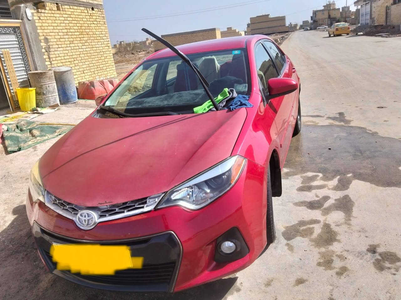 سلام عليكم كورالا2017وارد امريكي ظربه بجم مبدل بنيد وجاملغ السعر شده او خمسه وعشرين *********** ،*********** سياره حره وثاني يوم تحويل
