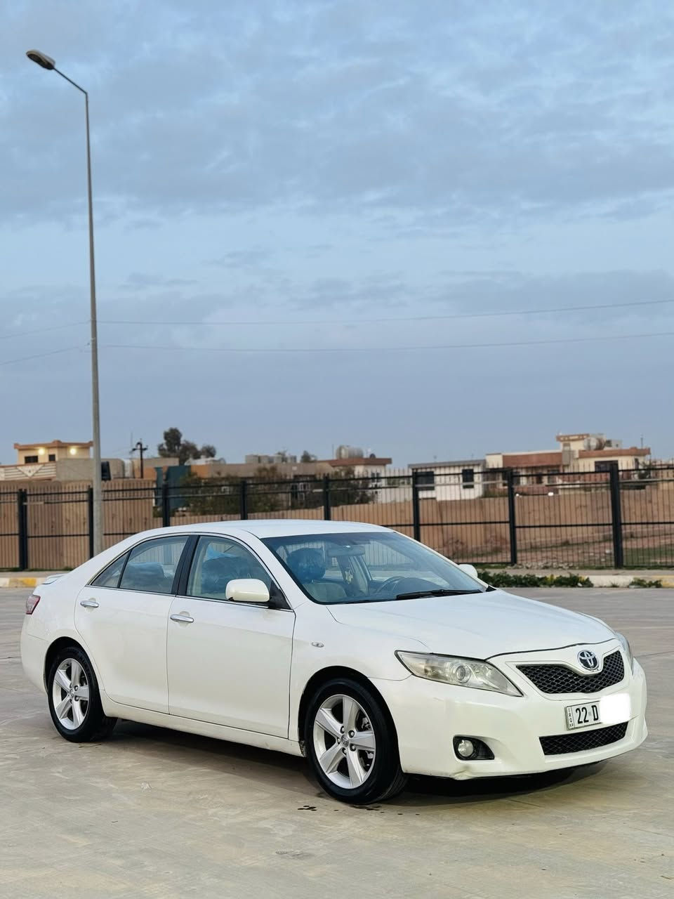 كامري 2011 خليجي مواصفات GL
رقم اربيل دولي الجديدسنويه جديده
 لل2028 شرط التحويل والغرامات
مكفوله سونار عندي راسلني ادزلك
 *********** واتساب 

مكينه 2400 كير اوتوماتيك
تبريد قطعتين _ داخل لونين وصاج
ويل كب كروم _ شاشة ايباد والكاميرا
حساس امامي والخلفي 
تحكم مري جانبي
 ارضيه جلد ماشية 171 كم
كير محرك تبريد تدفئه كلها بشرط 

عنوان السياره كركوك 
 سعر 125 ورقة وبيها مجال 
للاستفسار : ***********
