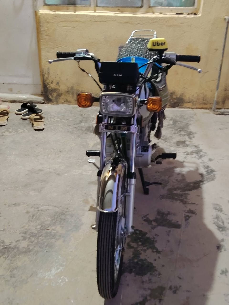 سلام عليكم دراجه نامه 27 دراجه بل لايلون كل نقص ما بيها ب 800 وبيها مجال قليل مكان ديالى بعقوبة كنعان الرقم *********** خاص ما ارد
