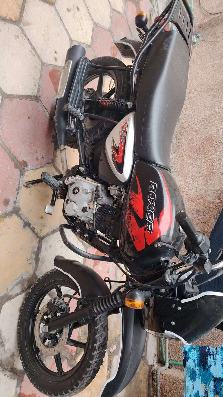 سلام عليكم
درجة بوكسر موديل 23 مرقم بسمي تحويل ثاني يوم مجفته مره وحده دراجه حلوه مرتبه مناقصها شي تجي شوفها شوف العين 

مكانها 
الامين الثانيه 
سعر 2450 بيها مجال تعال تدلل
رقم ***********
