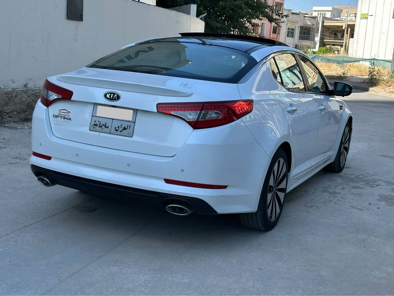 Kia Optima 2012
خلیجی سفری شەریکەی بخیت
مۆدێل 2012
مکینە 2.4L دوش
فول مواسەفات
پانۆراما بصمە ناو زەرد کوشن جلد و کارەبا کوشن خزن پادڵ شەفت دوو بەصمەی بیلادی ماوە
ڤۆلیۆم و تحدید سورعە شاشەی ئەندرۆیدی بۆ دانراوە
١٥٥ هەزار کیلۆمەتر ڕۆشتووە
یەک پەڵە بۆیاخی هەیە بێ ناوگرتن بێ ئێرباگ ڕەسمی سۆنەرەکەیم داناوە
گێڕ و مەکینە و تەبرید و هەموو گیانی بە شەرتە  
 ٤ تایەی تازەی بۆ بەستراوە سەنەوی تا 2027 تازەیە سێرڤسی عام کراوە 
نرخی 116$ مەجالێکی کەم شوێن : سلێمانی
تەلەفون : ***********
0️⃣7️⃣7️⃣1️⃣9️⃣7️⃣1️⃣3️⃣0️⃣9️⃣7️⃣
————————————
كيا اوبتيما ٢٠١٢
للبيع فقط 
محرك ٢.٤  دوش
وارد خليجي شريكه بخيت 
فول مواصفات 
بانوراما بصمه كشنات جلد و كهربايي و خزن تحكمات ستيرن تحديد سرعة شاشة أندرويد حاسات خلفي
ماشيه ١٥٥ الف كيلومتر حقيقى بصمتين بيلادي موجود 
سونر موجود بالمنشور بدون دواخل بدون ارباك كله بشرط
محرك كير تبريد كله بشرط مابيها اي نقص
محرك مفتوح
طايرات جديده سنويه جديده لحد ٢٠٢٧ 
 سعر ١١٦ $ 
تريد تحويل حاضر مكانها سليمانية 
رقم تلفون : *********** السليمانية, العراق
