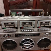 مسجل جنرال ياباني 3 كاسيت نضافة عالية جدا جهاز متروك يرادلة تنظيف الكا...